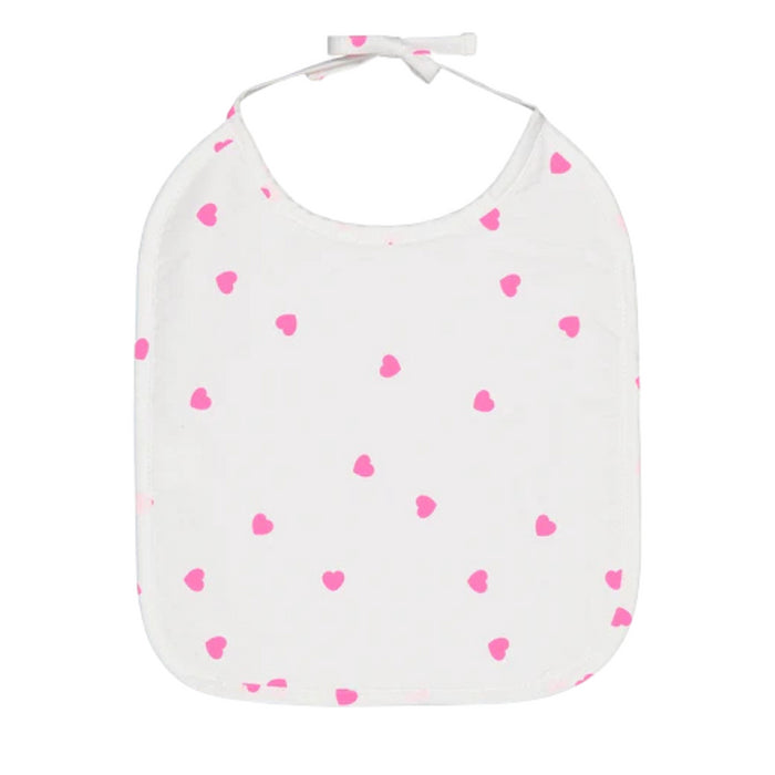 Rose In April - Slab Anna met hartjes in fluo roze