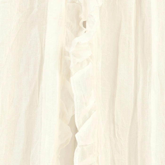 Jollein - Sluier Vintage 155cm - Ruffle ivory
