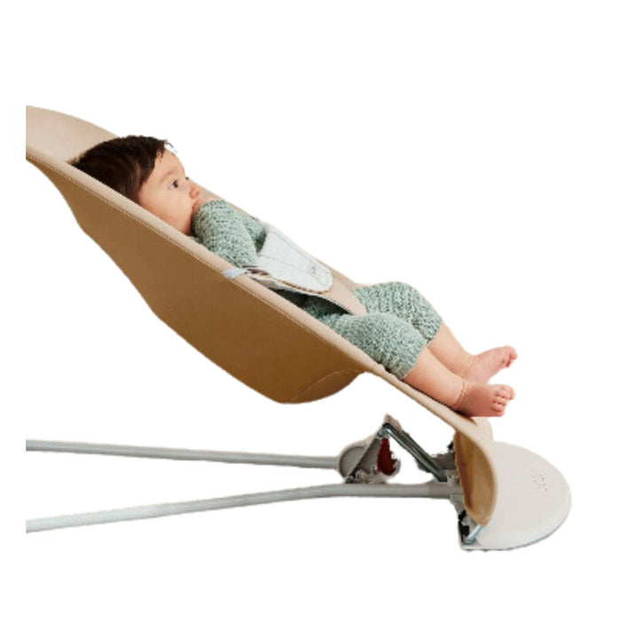 Babybjorn - Wipstoeltje Balance Soft  - Geweven Jersey Beige Grijs