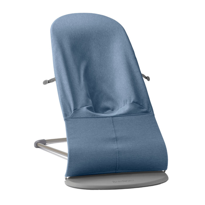 BabyBjorn - Wipstoeltje Bliss - Geweven Mélange Blauw