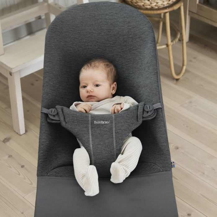 Babybjorn - Wipstoeltje Bliss  - 3D Jersey Houtskoolgrijs