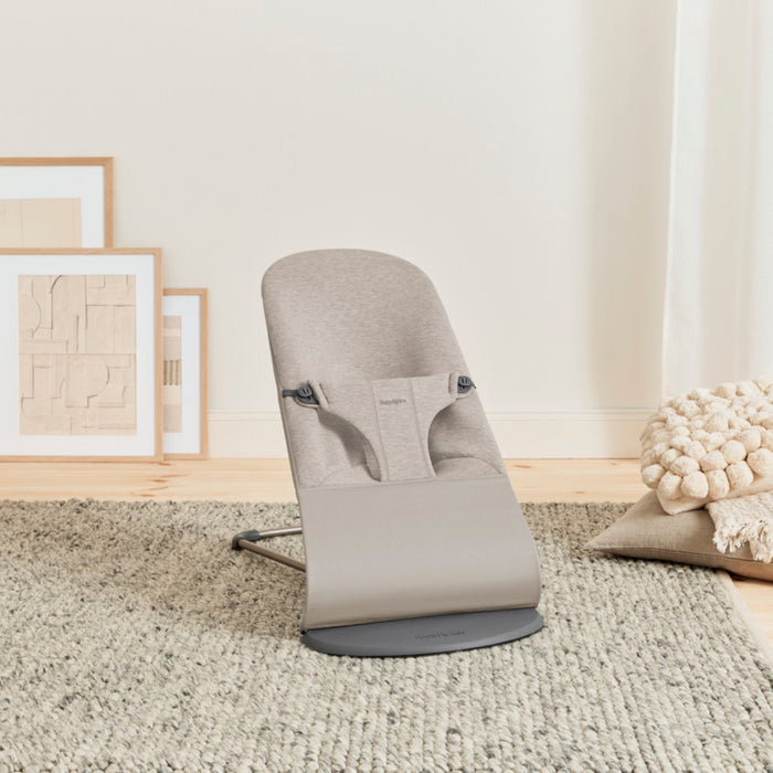 Babybjorn - Wipstoeltje Bliss  - 3D Jersey - Zandgrijs