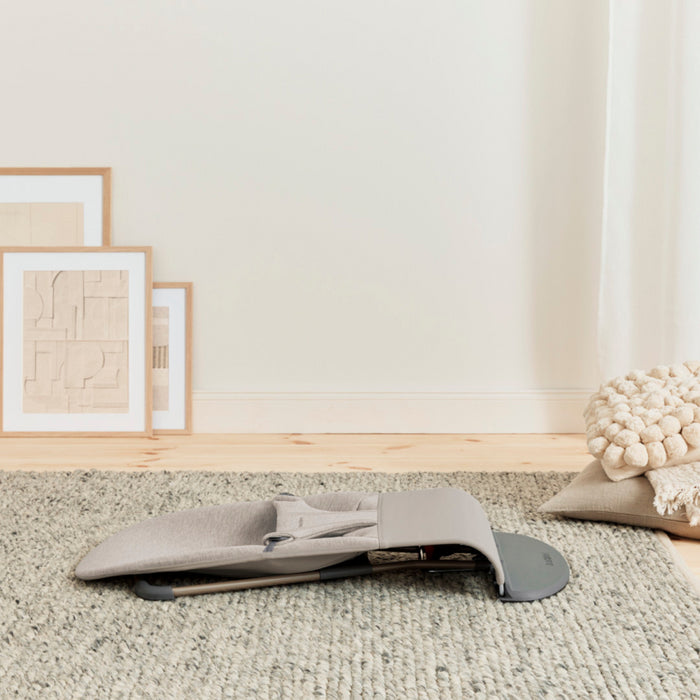 Babybjorn - Wipstoeltje Bliss  - 3D Jersey - Zandgrijs