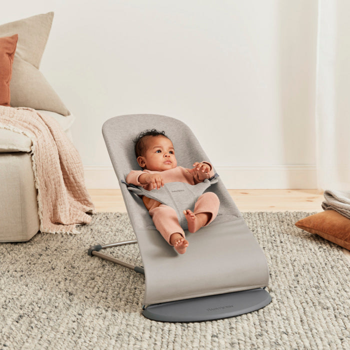 Babybjorn - Wipstoeltje Bliss  - 3D Jersey - Zandgrijs