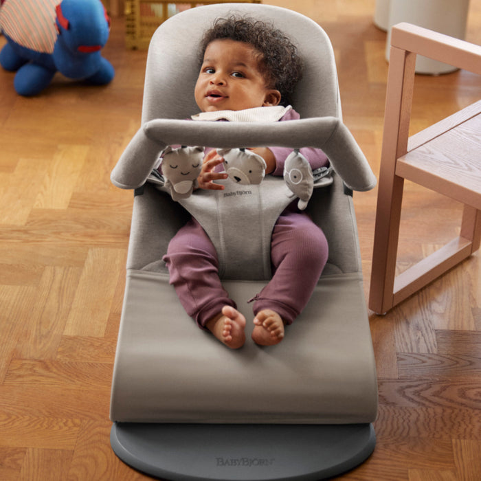 Babybjorn - Wipstoeltje Bliss  - 3D Jersey - Zandgrijs