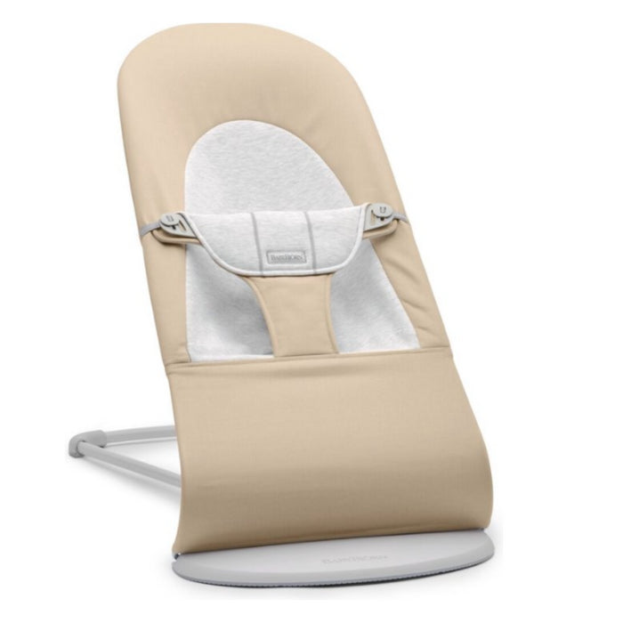 Babybjorn - Stoffen Zitting Balance Soft - Geweven Jersey Beige Grijs