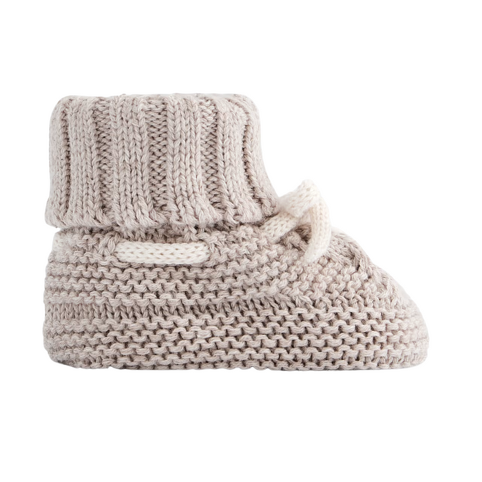 Mayoral - Knit booties H. Mocha