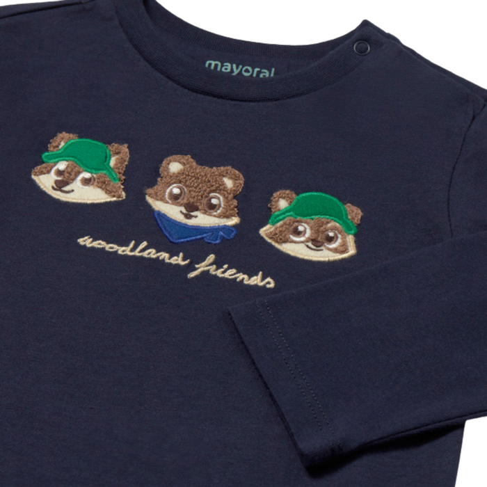 Mayoral - Longsleeve t-shirt Blue