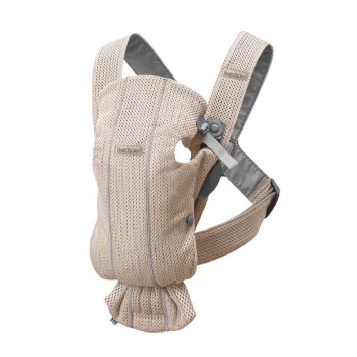 Babybjorn - Draagzak Mini - 3D Mesh Parelroze