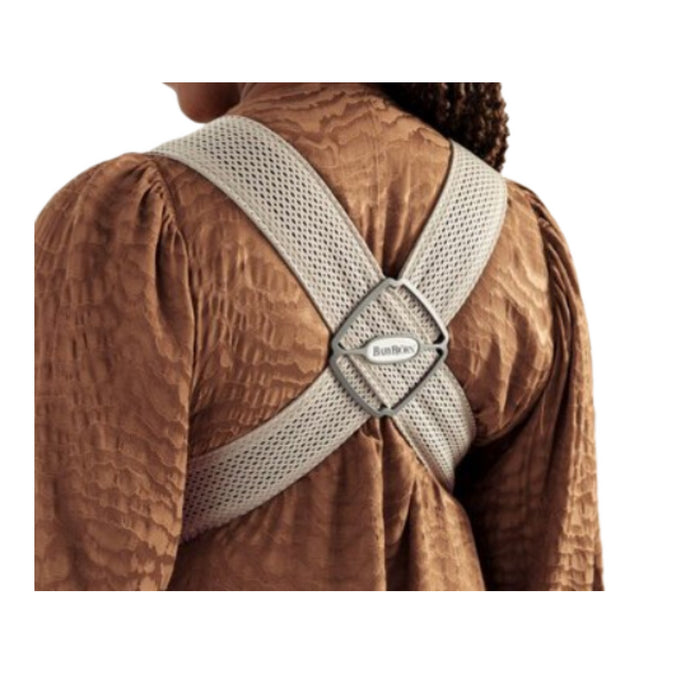 Babybjorn - Draagzak Mini - 3D Mesh Grijs beige