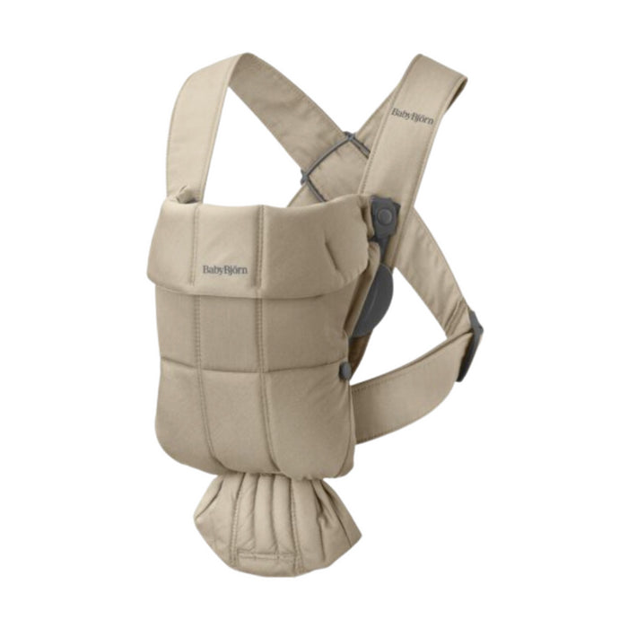 Babybjorn - Draagzak Mini - Geweven Beige