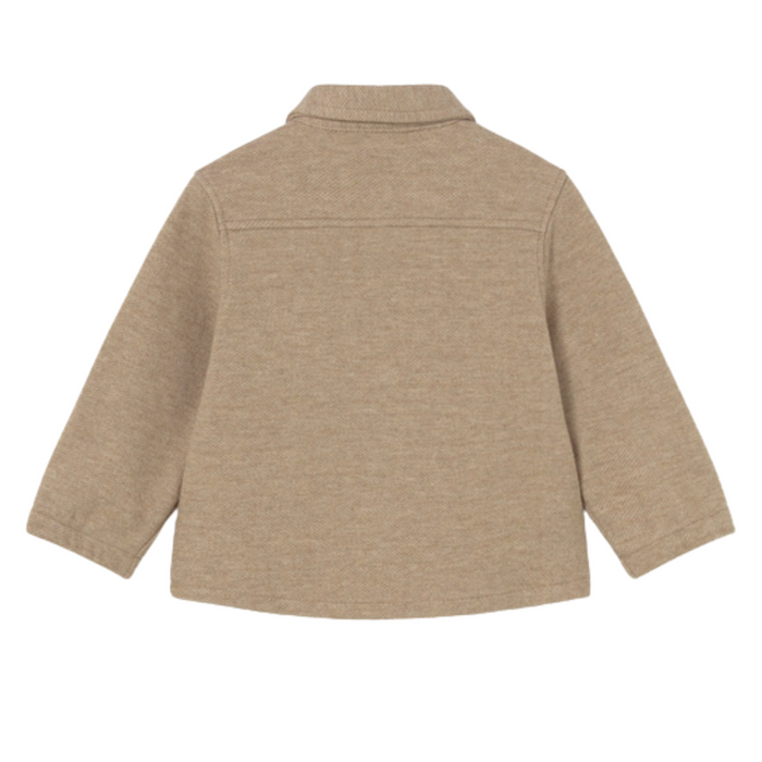Mayoral - Comfort-knit overshirt Truffle