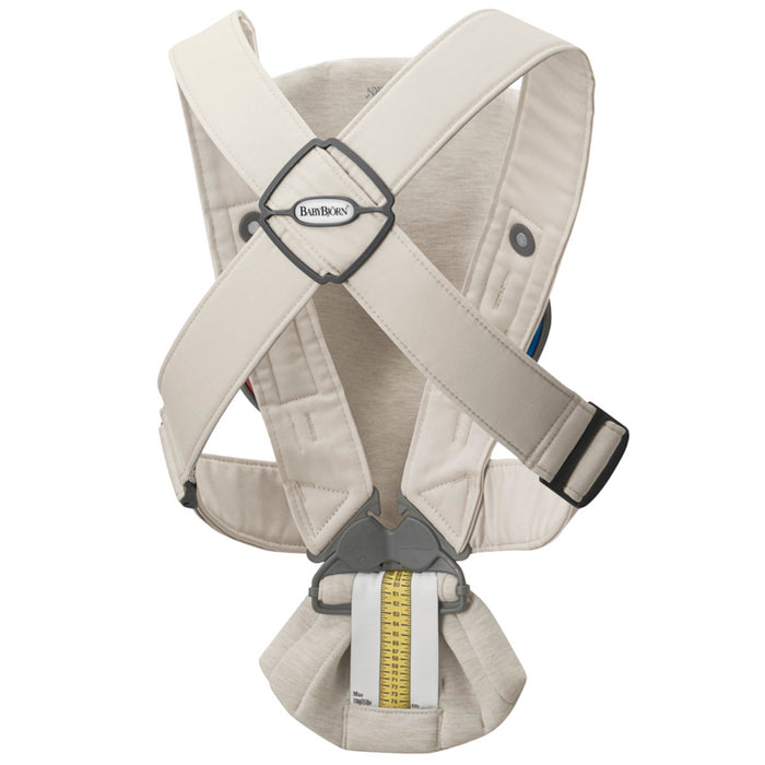 Babybjorn - Draagzak Mini - 3D Jersey Lichtbeige