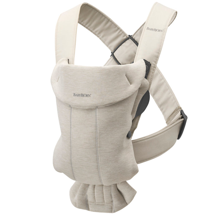 Babybjorn - Draagzak Mini - 3D Jersey Lichtbeige