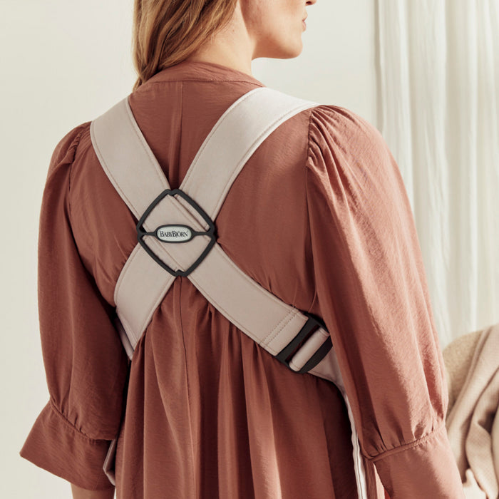 Babybjorn - Draagzak Mini - 3D Jersey Lichtbeige