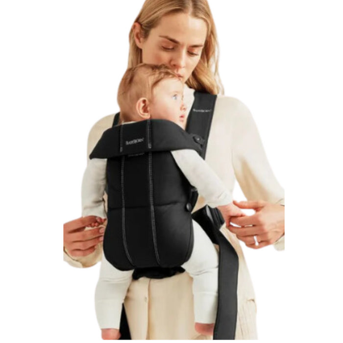 Babybjorn - Draagzak Mini - Geweven Zwart