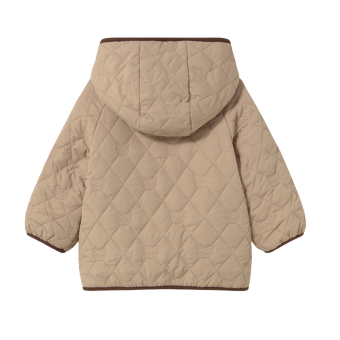 Mayoral - Reversible shearling coat Hazelnut