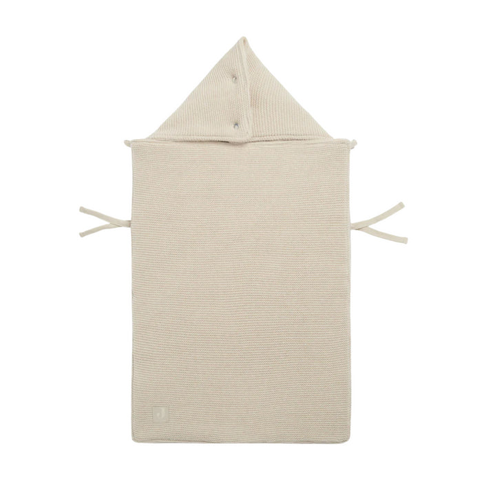 Jollein - Voetenzak groep 0+ 3/5 punts gordel Basic Knit - Nougat