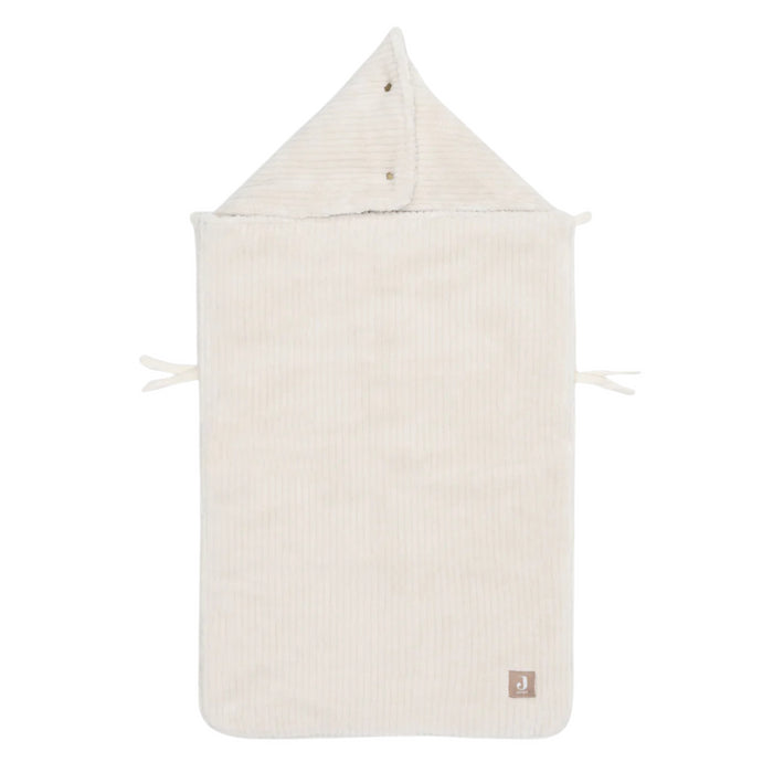 Jollein - Voetenzak groep 0+ 3/5 punts gordel Cloudy Rib Oatmeal