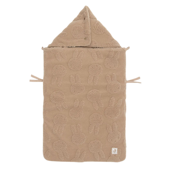 Jollein - Voetenzak groep 0+ 3/5 punts Miffy Jacquard Teddy