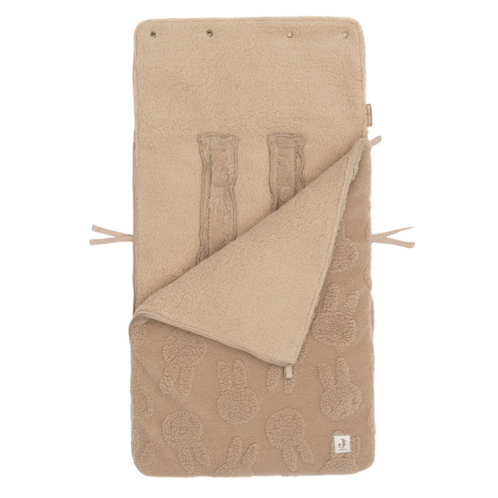 Jollein - Voetenzak groep 0+ 3/5 punts Miffy Jacquard Teddy