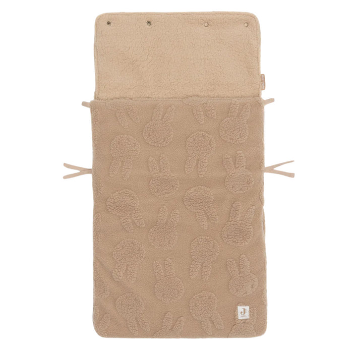 Jollein - Voetenzak groep 0+ 3/5 punts Miffy Jacquard Teddy