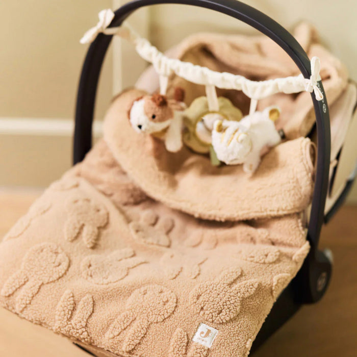 Jollein - Voetenzak groep 0+ 3/5 punts Miffy Jacquard Teddy