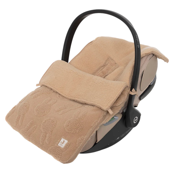 Jollein - Voetenzak groep 0+ 3/5 punts Miffy Jacquard Teddy