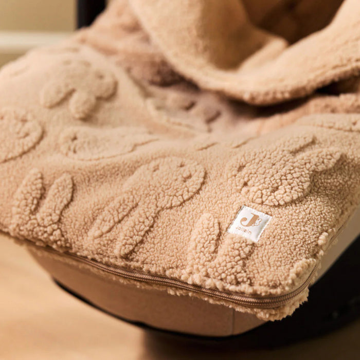 Jollein - Voetenzak groep 0+ 3/5 punts Miffy Jacquard Teddy