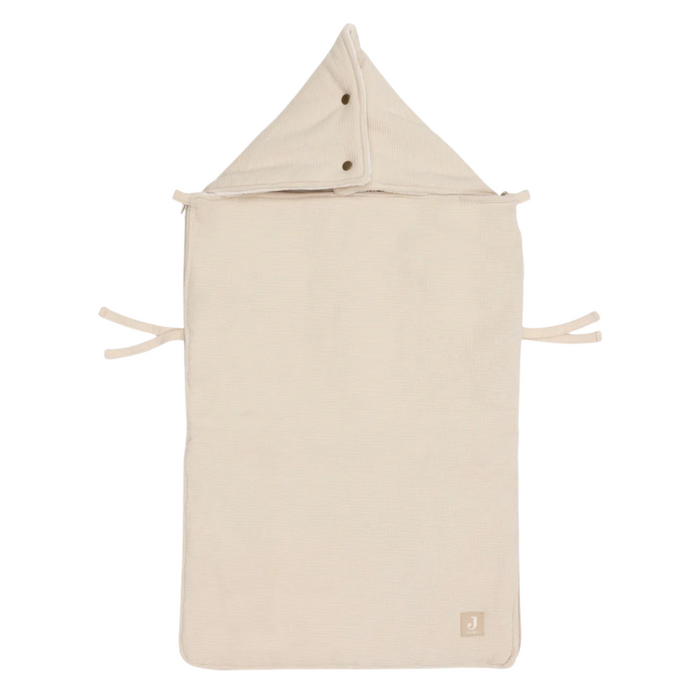 Jollein - Voetenzak groep 0+ 3/5 punts gordel Little Waffle Sand