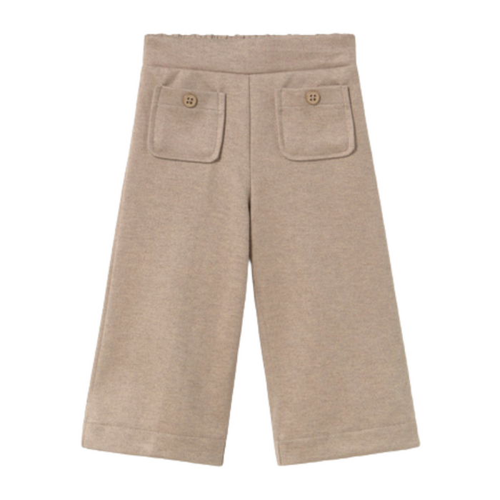 Mayoral - Twill knit trousers Walnut