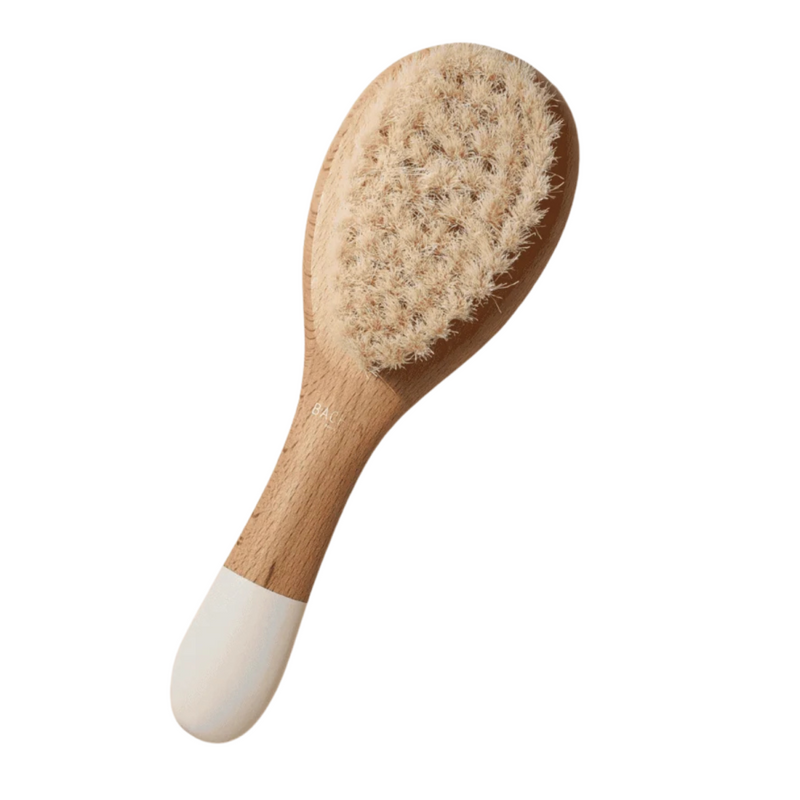 Bachca - Babyhaarborstel 100% geitenhaar