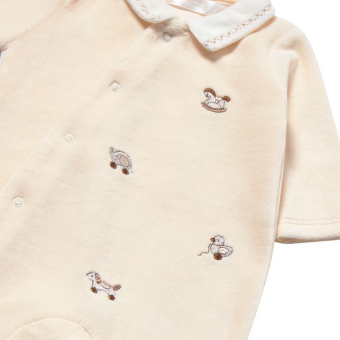 Mayoral - Velour Onesie Pottery