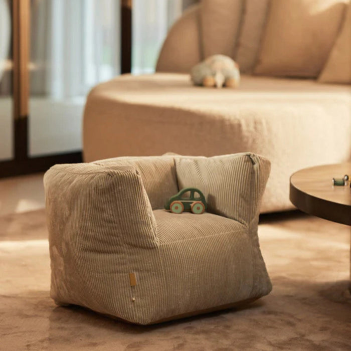 Jollein -  Kinderfauteuil Corduroy Olive Green