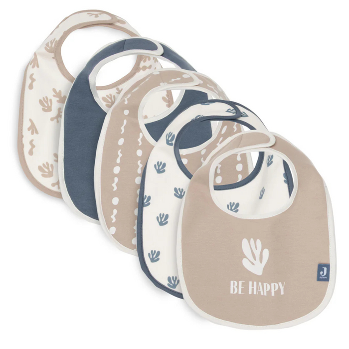 Jollein -  Slab Jersey Waterproof Slab - Funky (5pack)