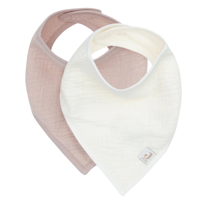 Jollein - Slab Bandana Hydrofiel Wild rose/Oatmeal (2pack)