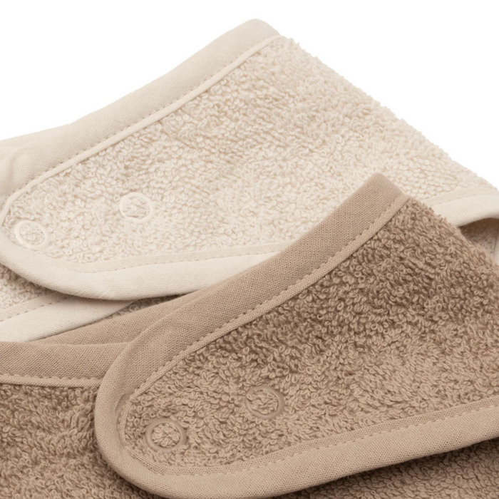 Jollein - Slab Bandana Soft Sand/Milky Coffee (2pack)
