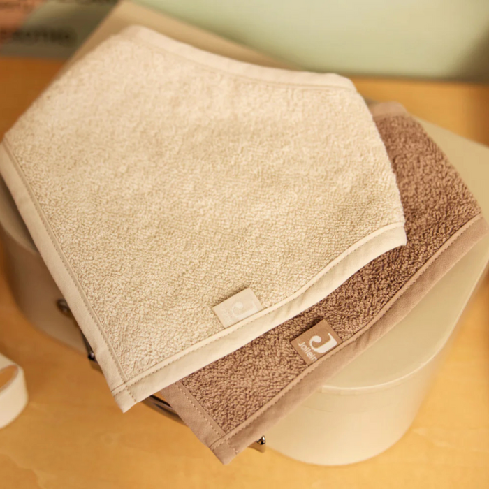 Jollein - Slab Bandana Soft Sand/Milky Coffee (2pack)