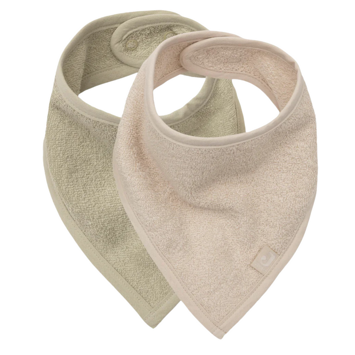Jollein - Slab Bandana Soft Matcha/Sand (2pack)