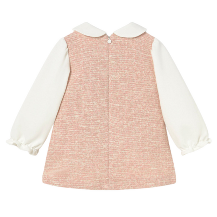 Mayoral - Tweed-knit combined dress petisui