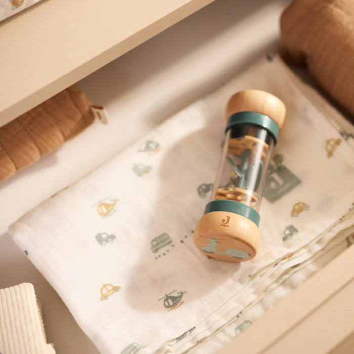 Jollein - Houten Regenrammelaar - Blauw