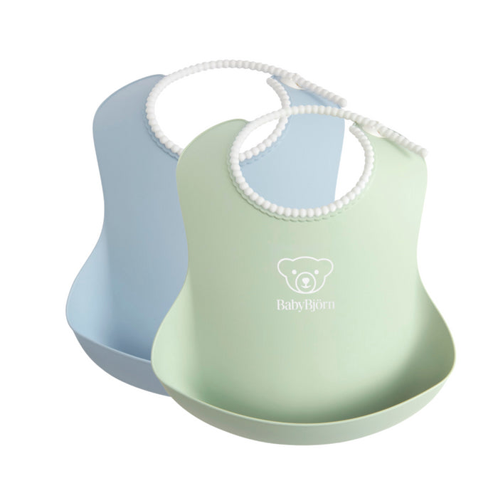 Babybjorn - Baby Slab duopack - Pastelgroen Pastelblauw