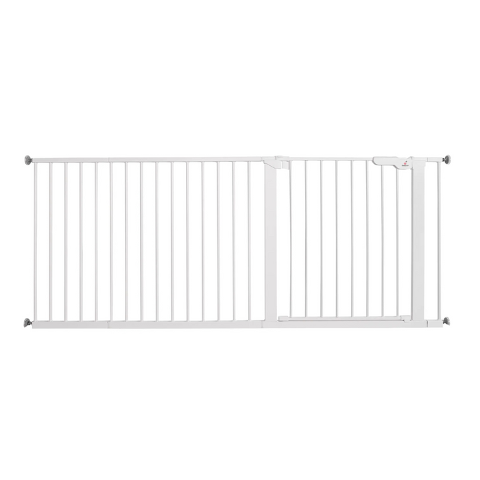 Babydan - Asta deurhekje metaal - Extra wide - Wit (177.8cm - 183cm)