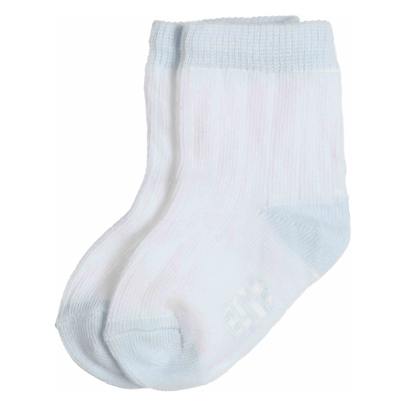 Gymp - Socks Kite Two Colours - White - Light Blue