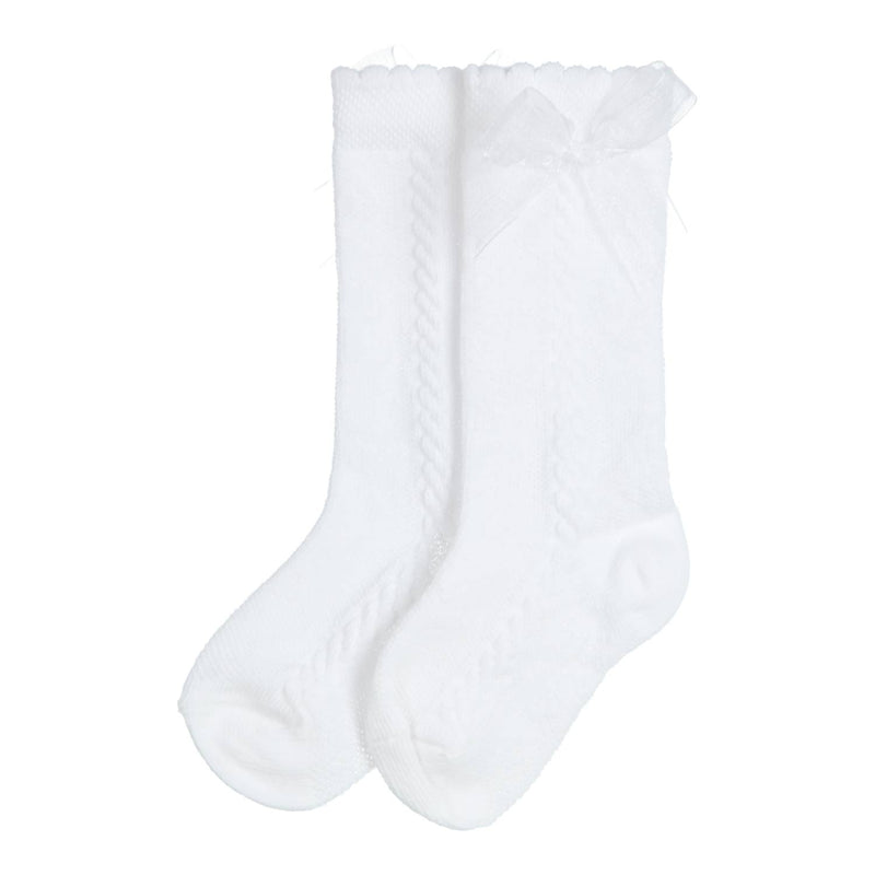 Gymp - Knee socks Kite - Wit
