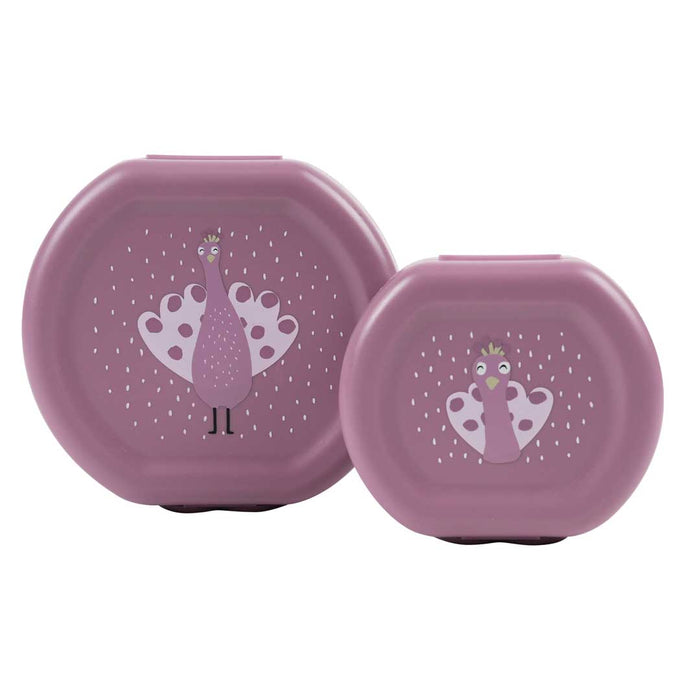 Trixie - Snack box met clip - 2 stuks - Mrs. Peacock