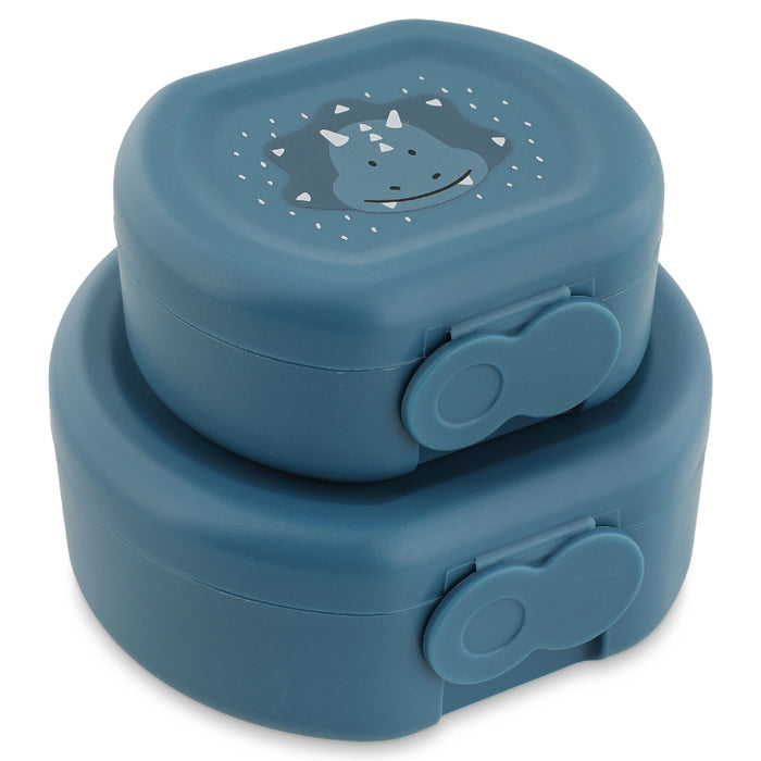 Trixie - Snack box with clip - 2pcs - Mr. Triceratops