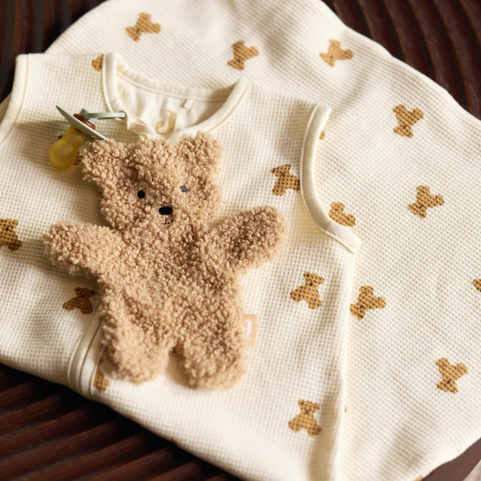 Jollein - Slaapzak Newborn Jersey 60cm - Mini Teddy Bear Little Waffle