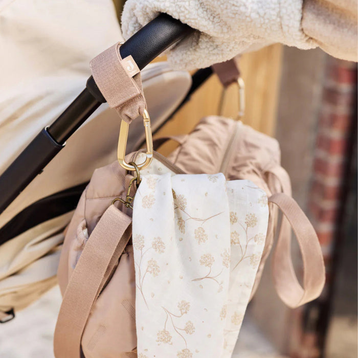 Jollein - Tassenhaak Kinderwagen - Milky Coffee