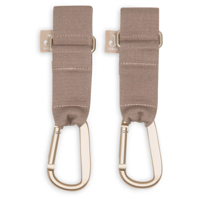 Jollein - Tassenhaak Kinderwagen - Milky Coffee